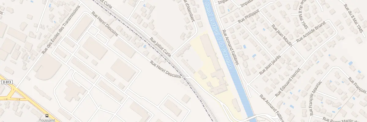 Plan du 61 Rue Joliot Curie à Bon-Encontre
