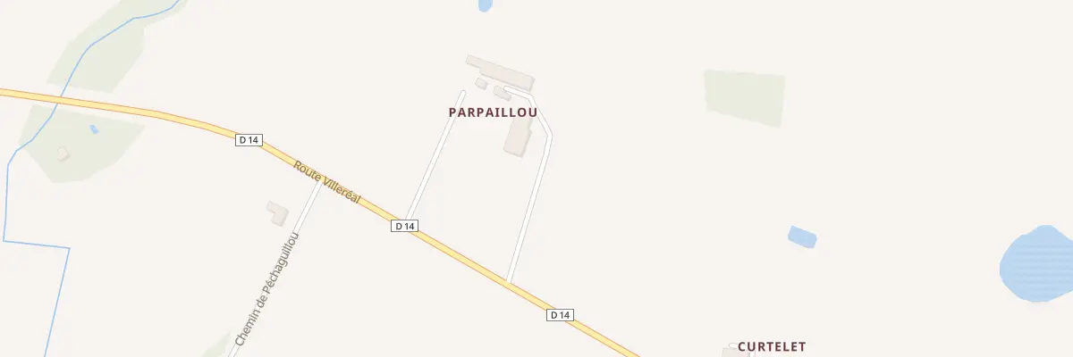 Plan du 10 Parpaillou à Boisse