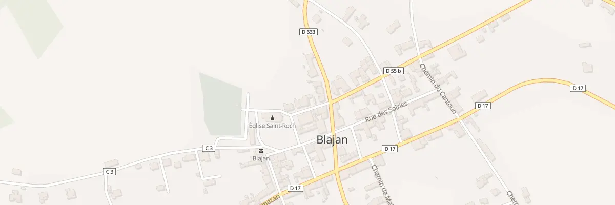 Plan du 2 Rue de la Place à Blajan