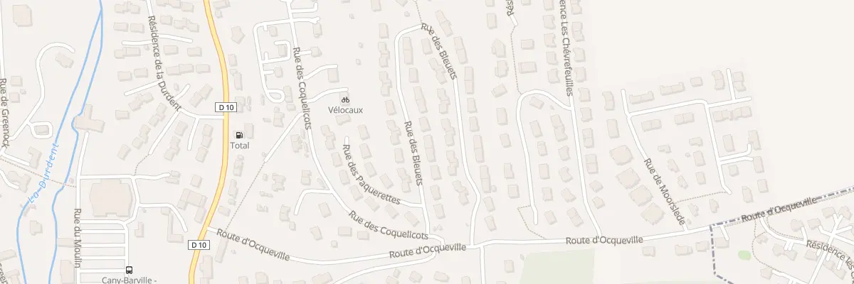 Plan du 10 Rue des Bleuets à Cany-Barville