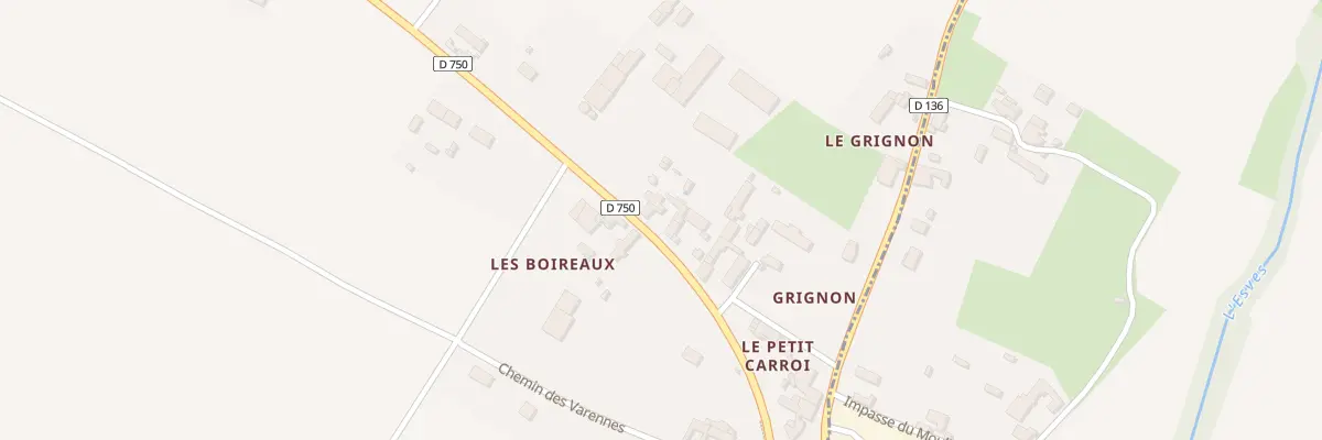 Plan du 57 Les Boireaux à La Celle-Saint-Avant