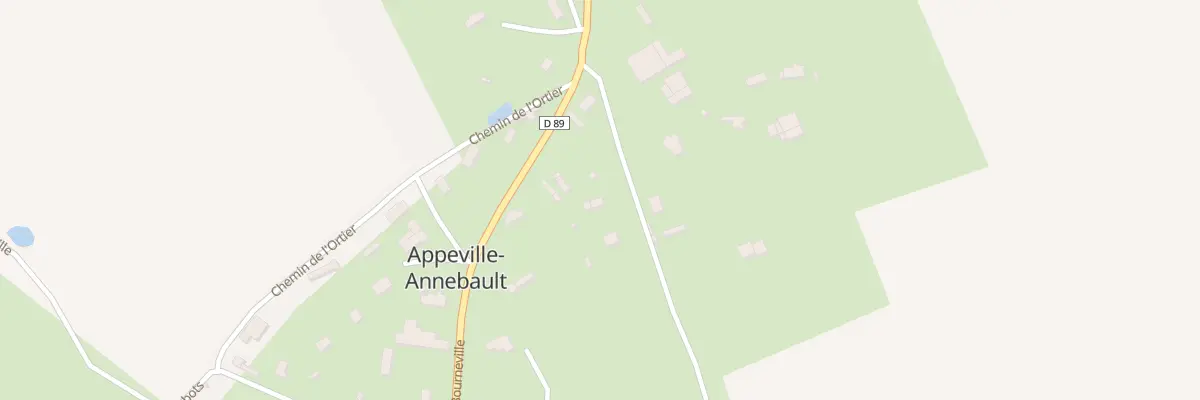 Plan du 3 Che du Château d’Eau à Appeville-Annebault