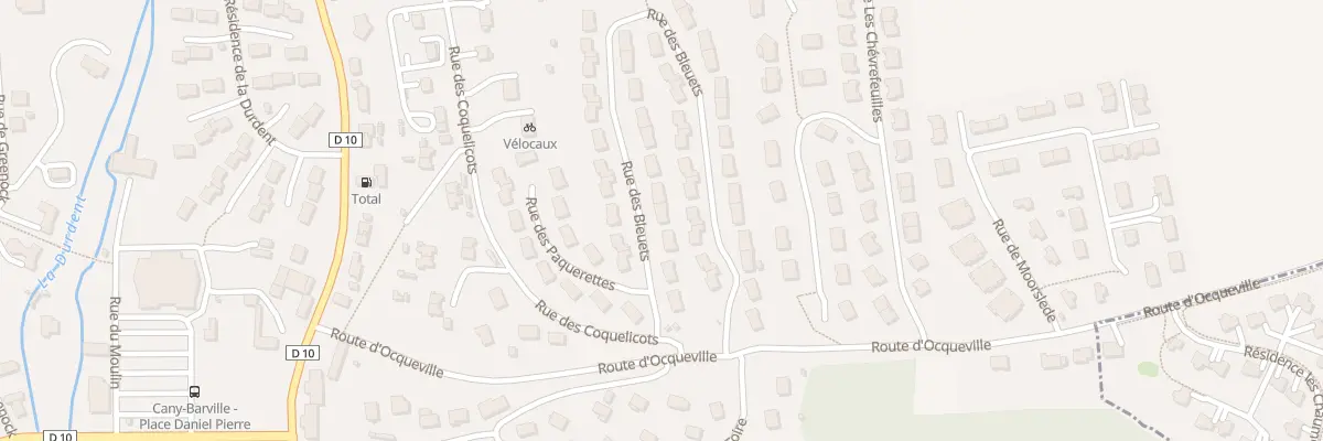 Plan du 8 Rue des Bleuets à Cany-Barville