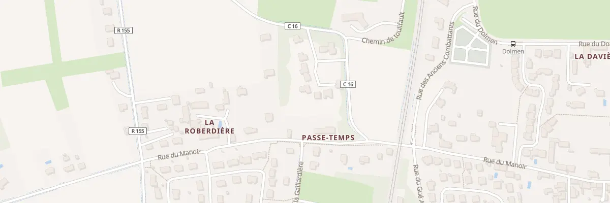 Plan du 6 Imp Passe-Temps à Mettray