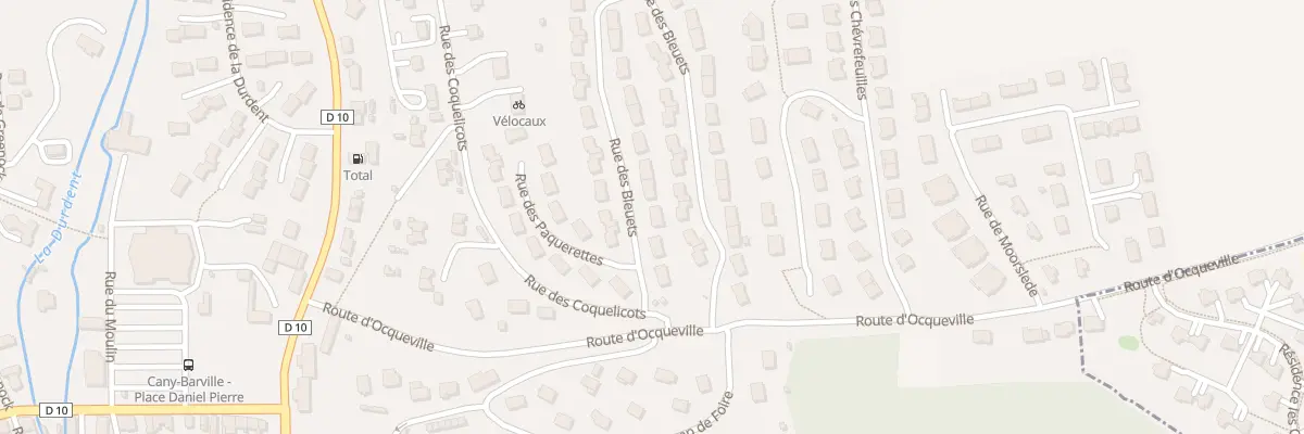 Plan du 6 Rue des Bleuets à Cany-Barville