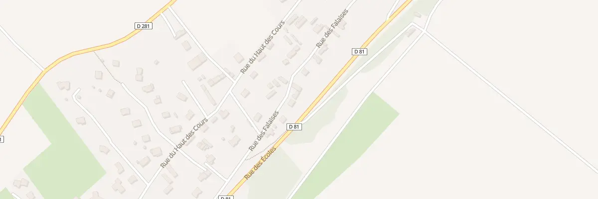 Plan du 8 Rue des Falaises à Norville