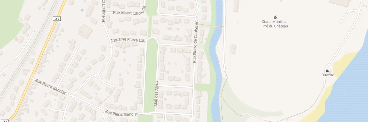 Plan du 16 Rue Pierre De Coubertin à La Ferté-Bernard