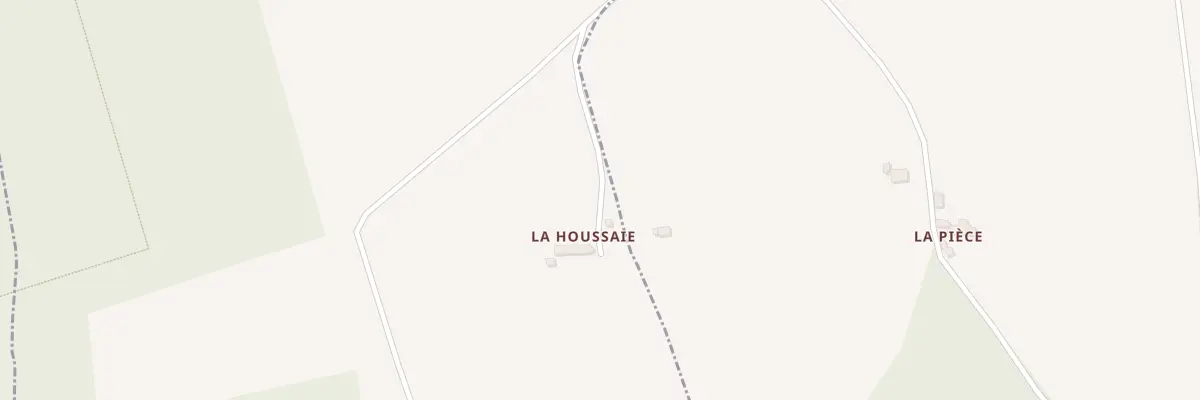 Plan du 157 La Houssaie à Saint-Cyr-la-Rosière