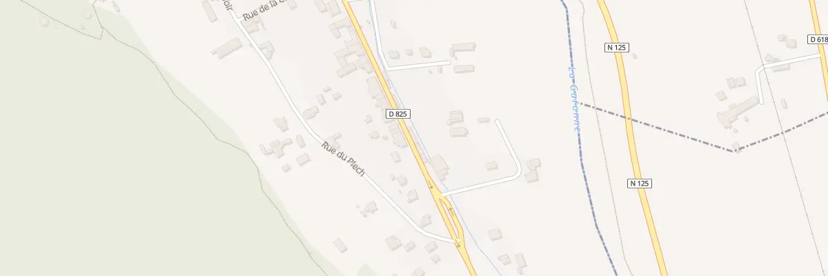 Plan du 84 Rte de Luchon à Esténos