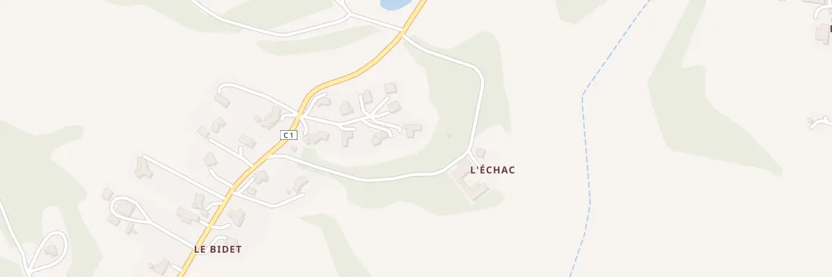Plan du 5552 A l’Echac à Leboulin