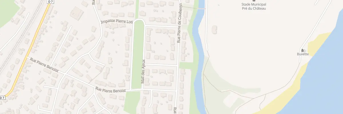 Plan du 20 Rue Pierre De Coubertin à La Ferté-Bernard
