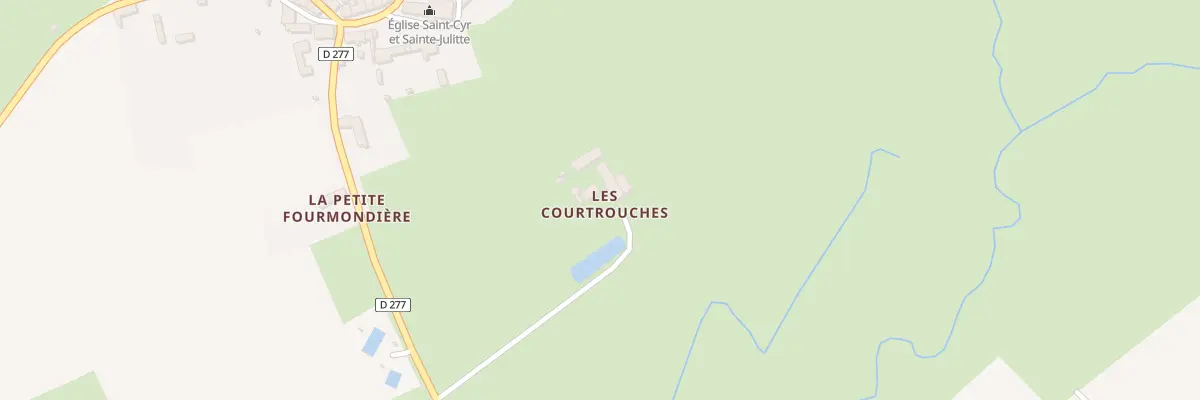 Plan du 37 Les Courtrouches à Saint-Cyr-la-Rosière