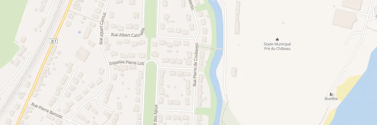 Plan du 14 Rue Pierre De Coubertin à La Ferté-Bernard