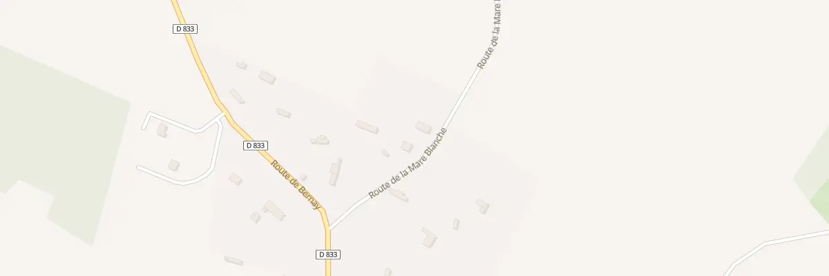 Plan du 3B Rte de la Mare Blanche à Mesnil-en-Ouche