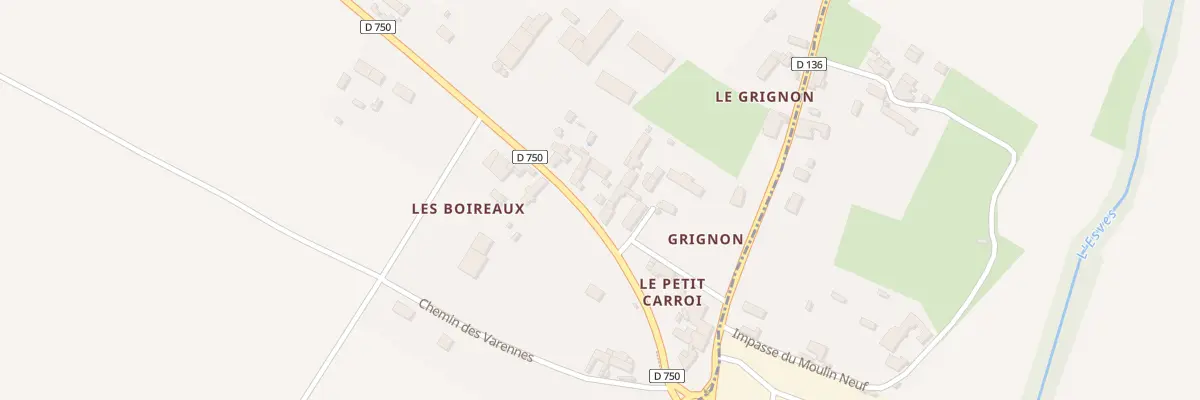 Plan du 58 Les Boireaux à La Celle-Saint-Avant