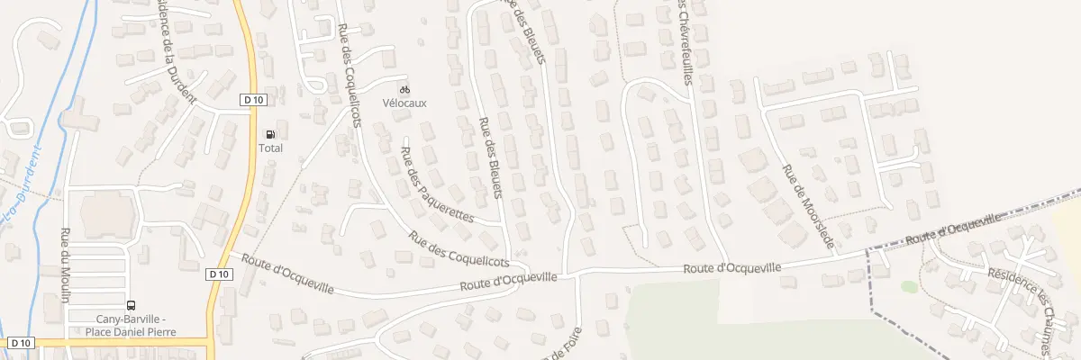 Plan du 40 Rue des Bleuets à Cany-Barville