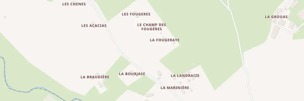 Plan du 5073 Le Champ de Fougere à Souvigné-sur-Même