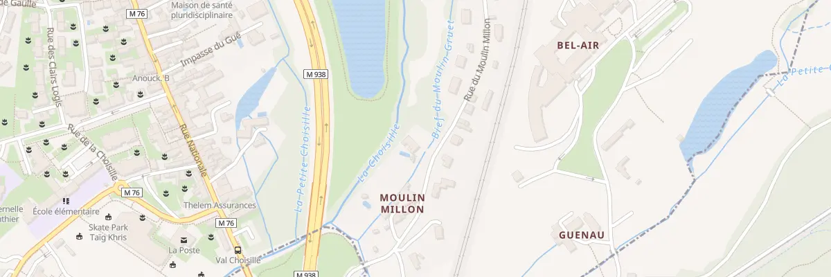Plan du 12B Rue du Moulin Millon à La Membrolle-sur-Choisille
