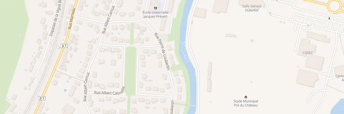 Plan du 3 Rue Pierre De Coubertin à La Ferté-Bernard