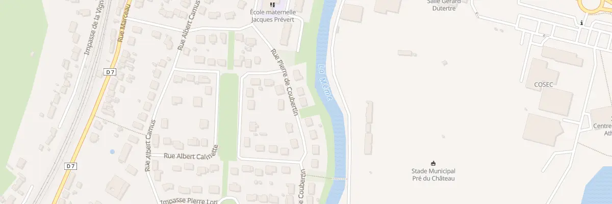 Plan du 5 Rue Pierre De Coubertin à La Ferté-Bernard