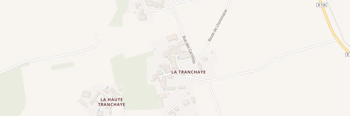 Plan du 6 Imp de la Tranchaye à Valdivienne