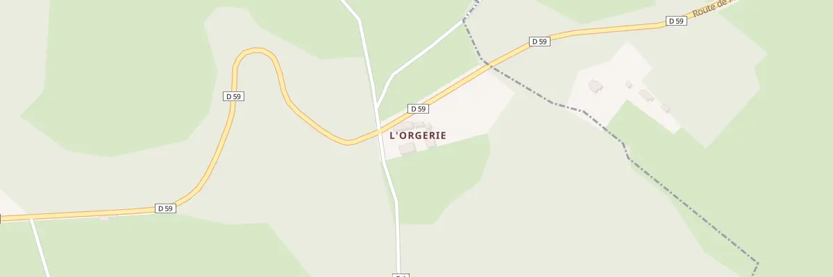 Plan du 5002 L’Orgerie à Souvigné-sur-Même