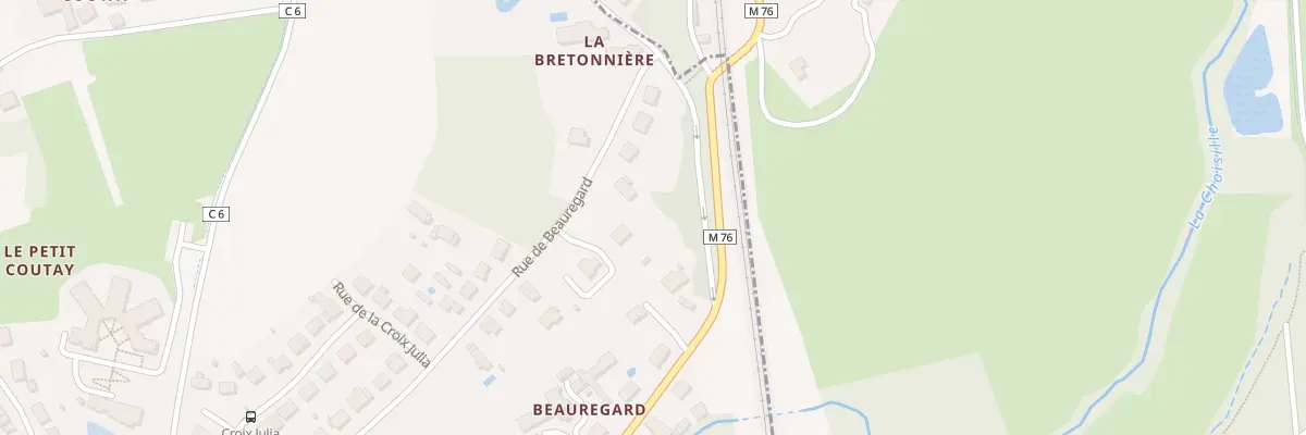 Plan du 25 Rue de Beauregard à La Membrolle-sur-Choisille