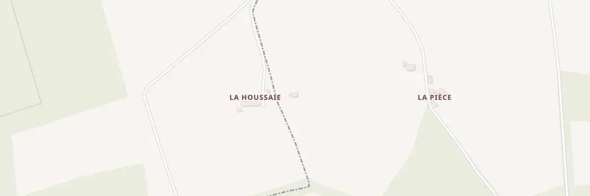 Plan du 100 La Grande Bruyere à Val-au-Perche
