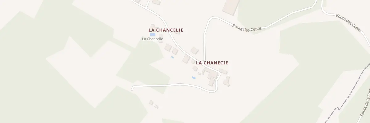 Plan du 43 La Chancelie à Grun-Bordas