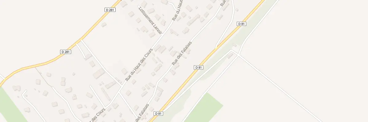 Plan du 16 Rue des Falaises à Norville