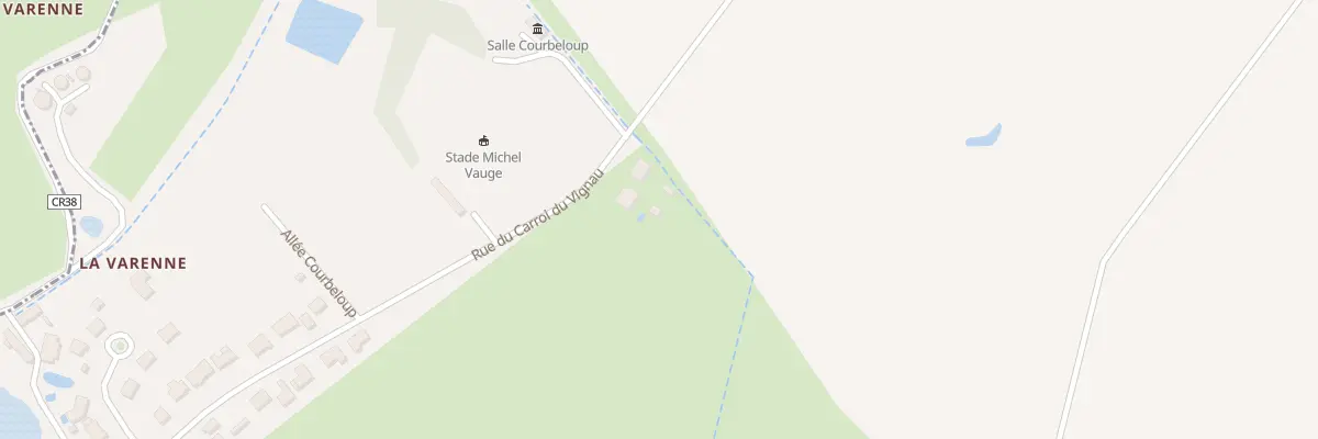Plan du 53 Rue du Carroi du Vignau à Villeperdue
