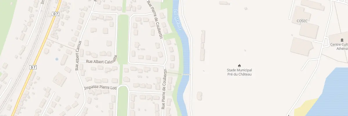 Plan du 11 Rue Pierre De Coubertin à La Ferté-Bernard