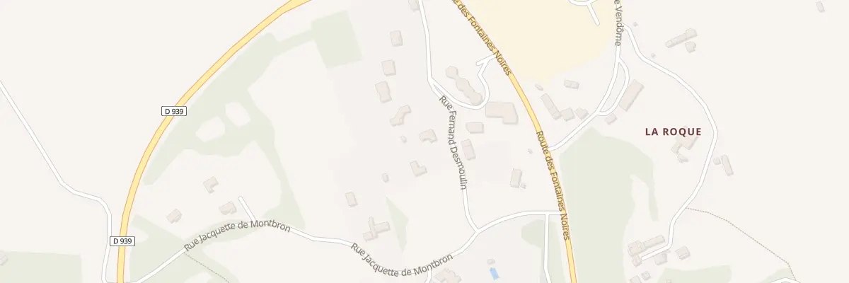 Plan du 14 Rue Fernand Desmoulin à Brantôme en Périgord