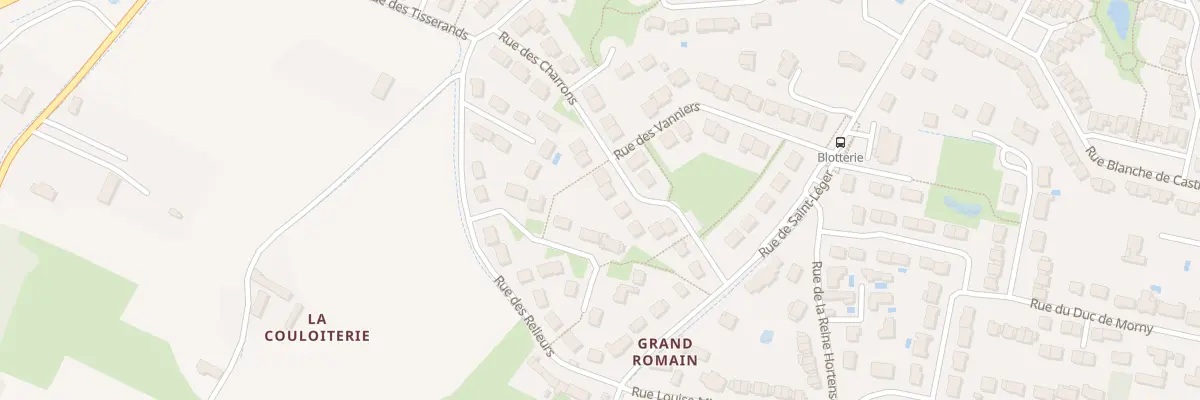 Plan du 14 Rue des Charrons à Joué-lès-Tours