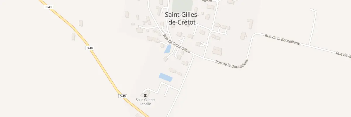 Plan du 249 Rue de Saint Gilles à Saint-Gilles-de-Crétot
