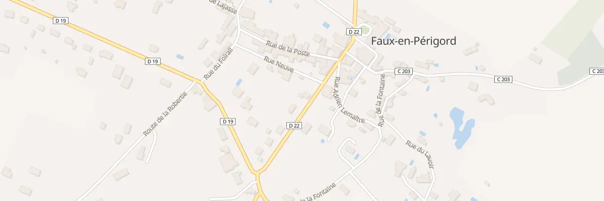 Plan du 5063 Le Bourg à Faux-en-Périgord