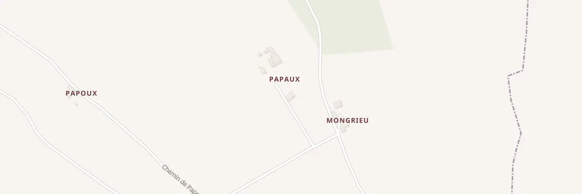 Plan du 279 Che de Mongrieu à Lougratte