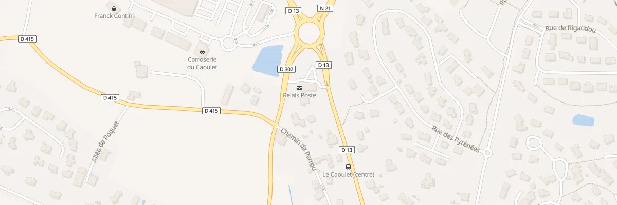 Plan du 4790 Av du Vallon de Verone à Foulayronnes