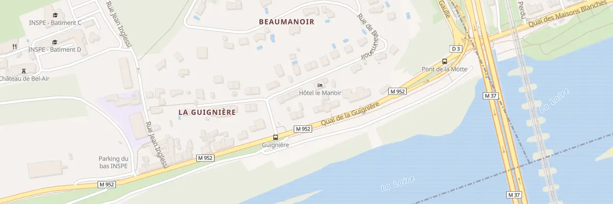 Plan du 8 Rue de Beaumanoir à Fondettes