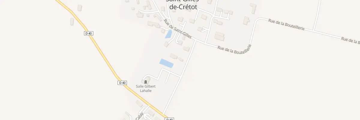 Plan du 155 Rue de Saint Gilles à Saint-Gilles-de-Crétot