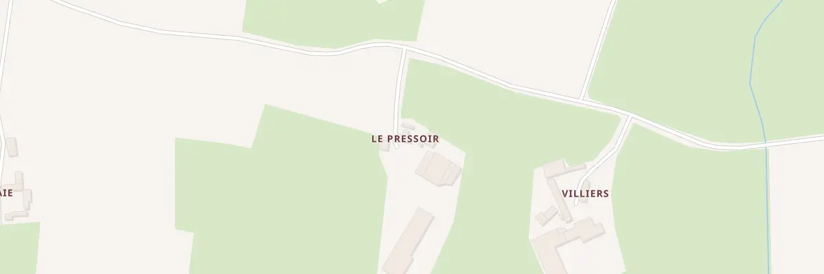 Plan du 5098 Le Pressoir à Bouër