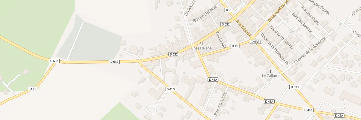 Plan du 12 Rue Barry d’En Haut à Boulogne-sur-Gesse