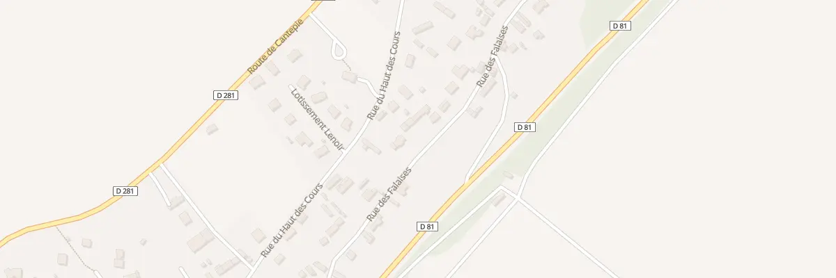 Plan du 25 Rue des Falaises à Norville
