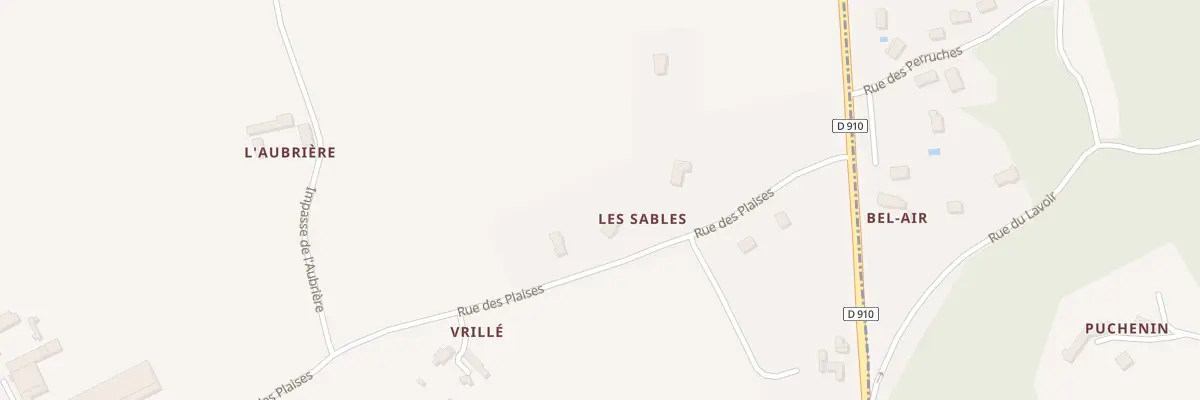 Plan du 202 Les Plaises à Saint-Épain
