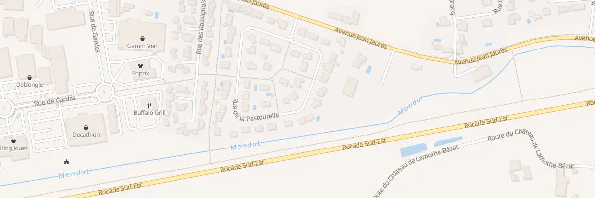 Plan du 29 Rue de la Pastourelle à Boé