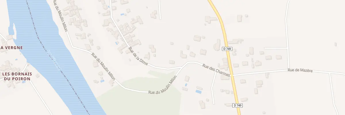 Plan du 31 Rue de la Dime à Chauvigny