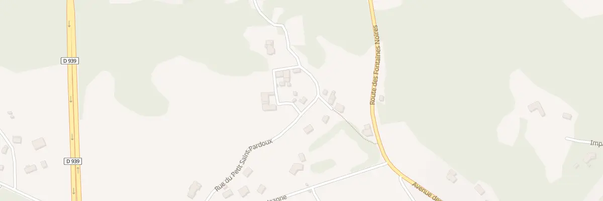 Plan du 7 Imp Pierre Pomarede à Brantôme en Périgord