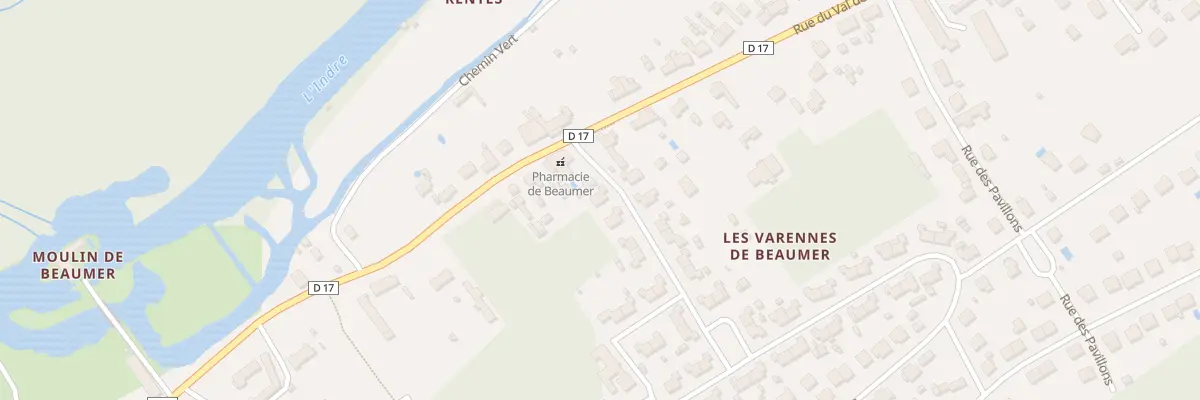 Plan du 1 Rue de la Résidence Beaumer à Monts