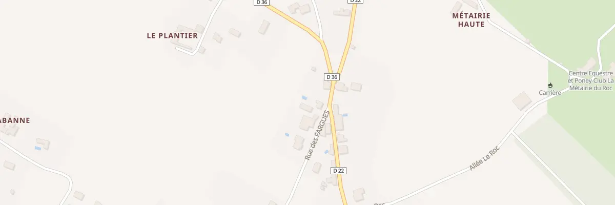 Plan du 5006 Le Bourg à Faux-en-Périgord