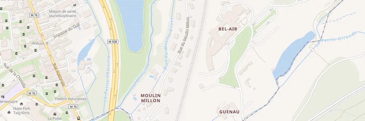 Plan du 15 Rue du Moulin Millon à La Membrolle-sur-Choisille
